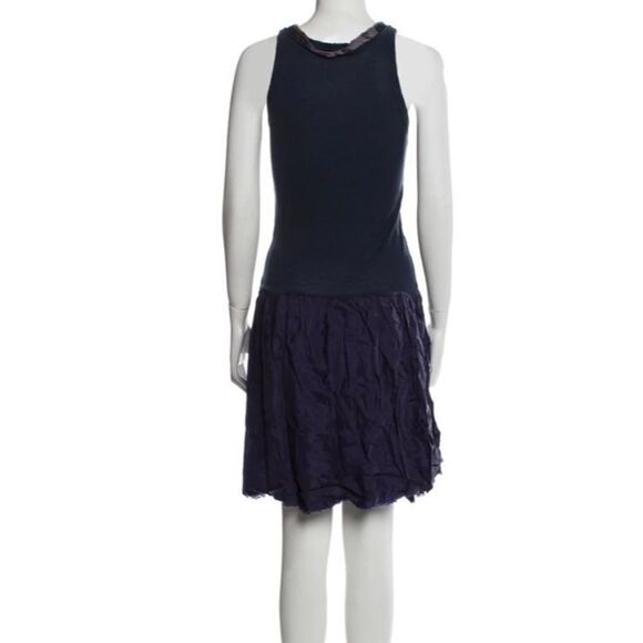 Sacai Luck Scoop Neck Knee-Length Dress - Picture 7 of 7